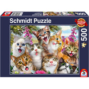 Cat Selfie Puzzle (500 pieces)