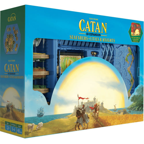 Catan 3D: Seafarers, Cities & Knights Expansions