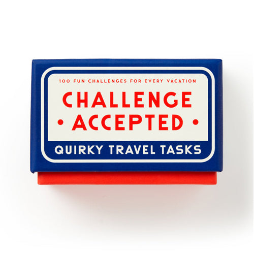 Challenge Accepted Travel Tasks Card Deck