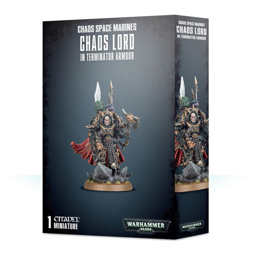 Chaos Space Marines: Chaos Lord In Terminator Armour