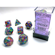 Chessex - Festive Polyhedral 7 Dice Set - Mosaic Yellow