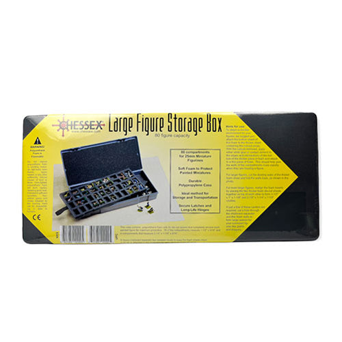 Chessex - Large Figure Storage Box (80 Figure Capacity)