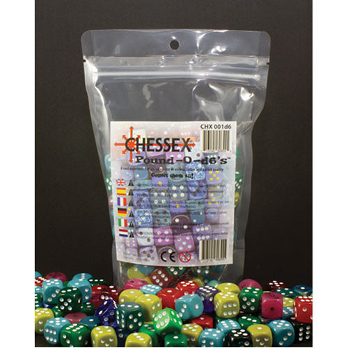 Chessex - Pound-o-D6 - 80-100 Dice