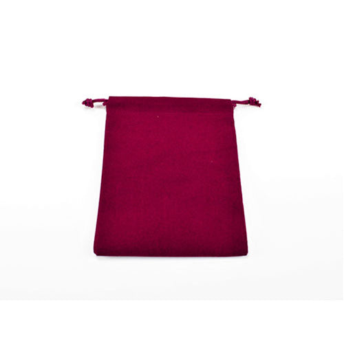Chessex - Small Suedecloth Dice Bag - Burgundy