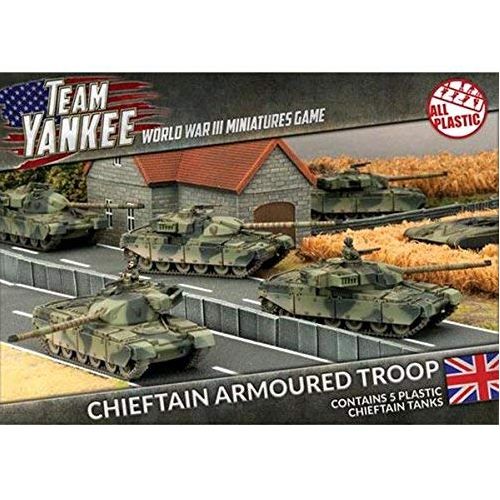 Chieftain Armoured Troop (x5 Plastic)