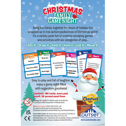 Christmas Family Games Night