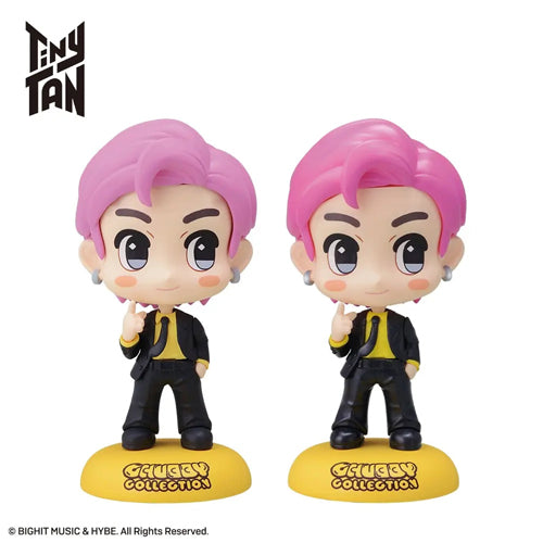 Chubby Collection `Tinytan` Mp Figure With Key Chain ~Butter~ `Rm`