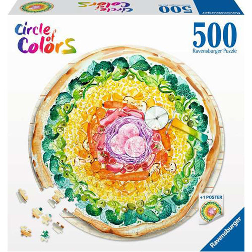 Circle of Colours - Pizza, 500pc
