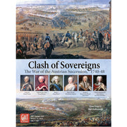 Clash of Sovereigns/Clash of Monarchs Mounted Map