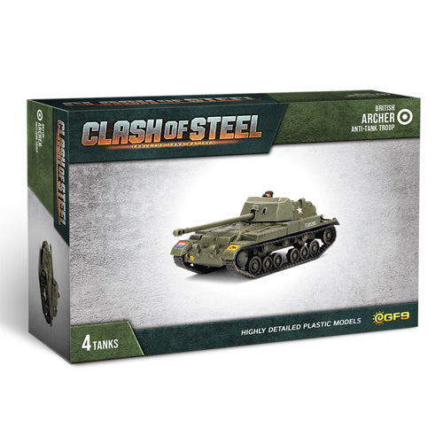 Clash of Steel - Archer Anti-Tank Troop (x4 Plastic)