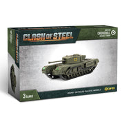 Clash of Steel - Churchill Assault Troop (x3 Plastic)