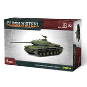Clash of Steel - IS-2 Heavy Tank Company (x5 Plastic)