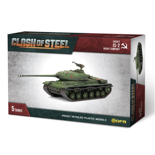 Clash of Steel - IS-2 Heavy Tank Company (x5 Plastic)