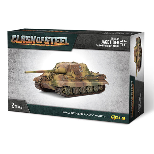 Clash of Steel - Jagdtiger Tank-hunter Platoon (x2 Plastic)