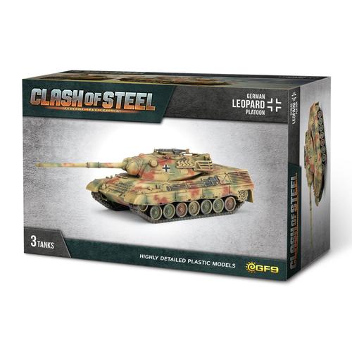 Clash of Steel: Leopard Platoon (x3 Plastic)