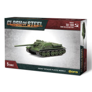 Clash of Steel - SU-100 Tank-Killer Company (x5 Plastic)