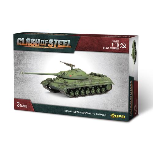 Clash of Steel: T-10 Heavy Company (x3 Plastic)