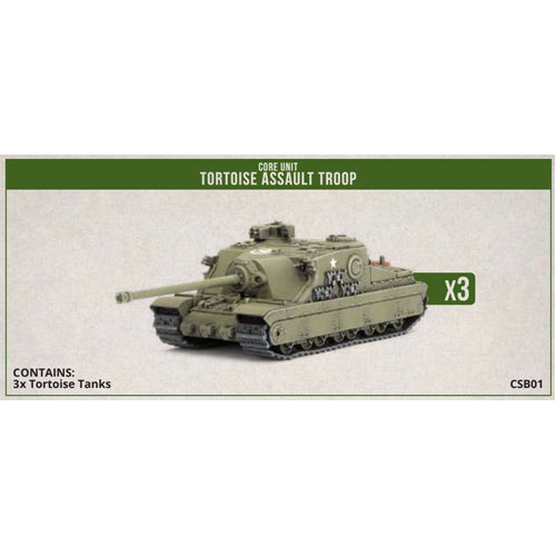 Clash of Steel - Tortoise Assault Tank Troop (x3 Plastic)