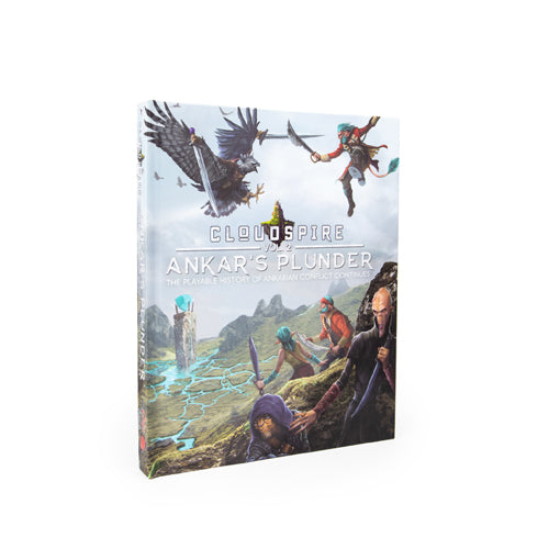 Cloudspire Board Game: Volume 2: Ankar's Plunder Hardcover Lore And Scenario Book