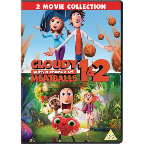 Cloudy With a Chance of Meatballs 1 + 2 - DVD