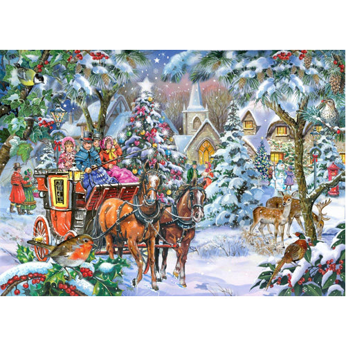 Coach Party 1000 Piece Puzzle