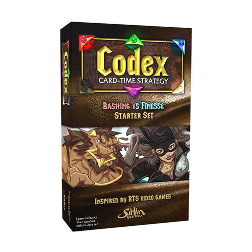 Codex: Card-Time Strategy - Bashing vs Finesse Starter Set