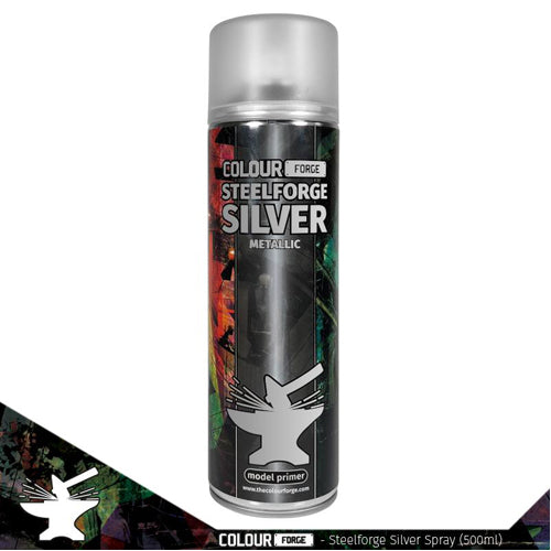 Colour Forge Steelforge Silver Spray (500ml)