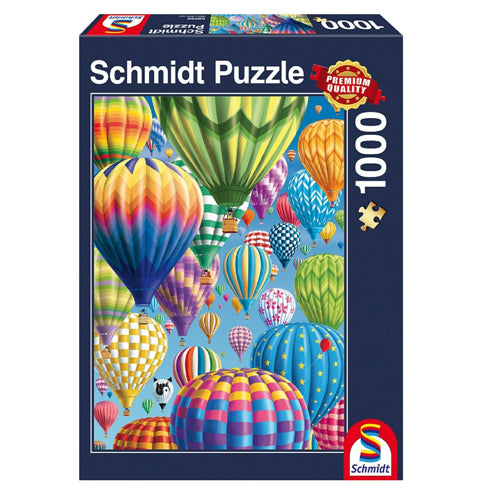 Colourful Balloons In The Sky Jigsaw (1000Pc)