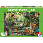 Colourful Jungle Wildlife (100pc)