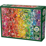 Colourful Rainbow 1000 Piece Puzzle