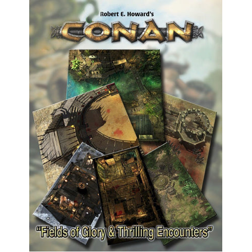 Conan: Adventures in an Age Undreamed of RPG - Fields of Glory & Thrilling Encounters Tile Set