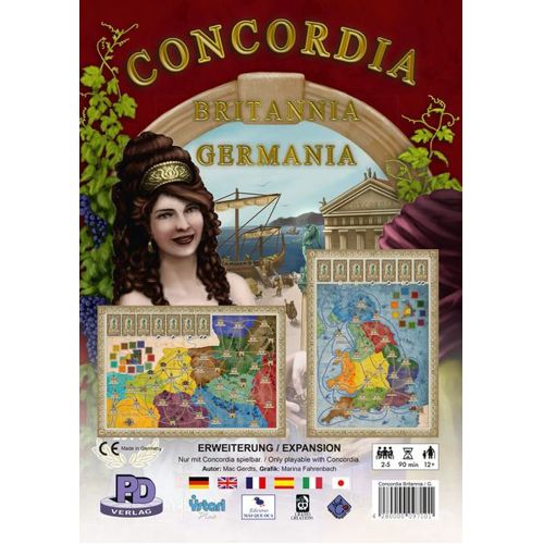 Concordia: Britannia And Germania Map Expansion