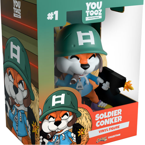 Conkers Bad Fur Day - SOLDIER CONKER