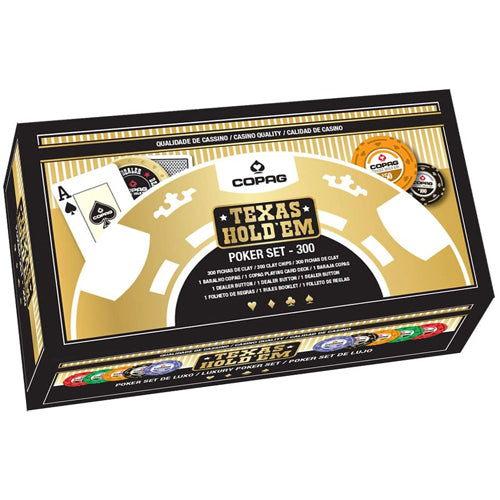 Copag 300 Piece Wooden Poker Set