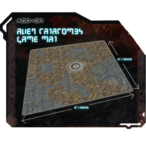Core Space: First Born - Alien Catacombs Gaming Mat 2x2
