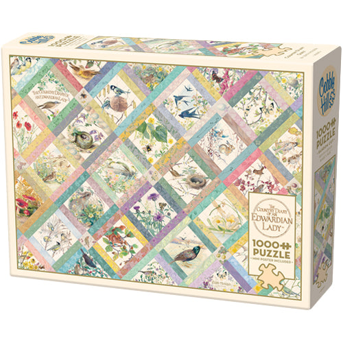 Country Diary Quilt 1000 Piece Puzzle