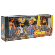 Crash Bandicoot - 4.5" Action Figures 4 Pack