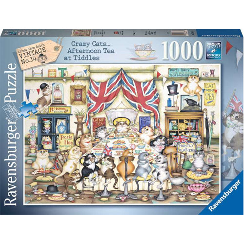 Crazy Cats, Afternoon at Tiddles, 1000pc