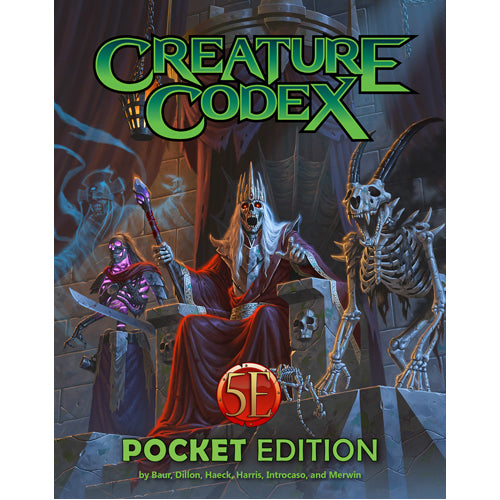 Creature Codex Pocket Edition: 5th Edition