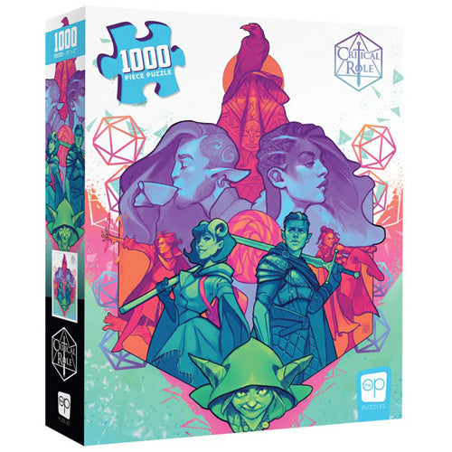 Critical Role: Mighty Nein Puzzle (1000 pieces)