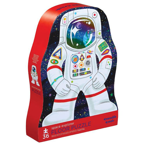 Crocodile Creek 36-piece Shaped Puzzle: Space Explorer