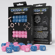 Crosshairs Compact D6 Blue & Pink