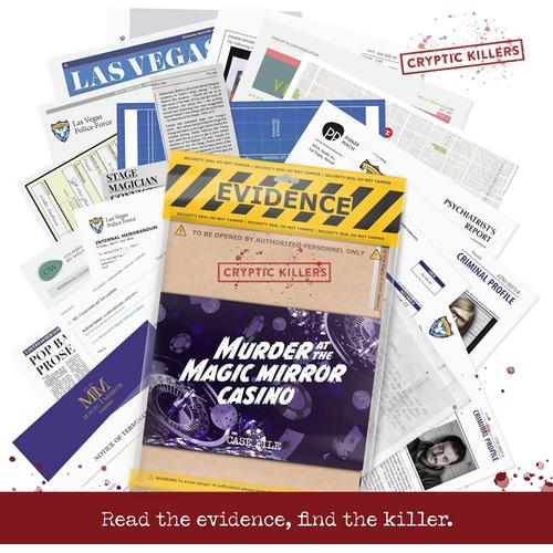 Cryptic Killers - Murder at the Magic Mirror Casino