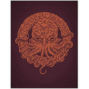 Cthulhu Alphabet: Bronze Foil (Hardback)
