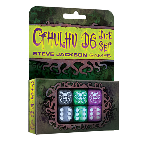 Cthulhu D6 Dice Set (Single Unit)