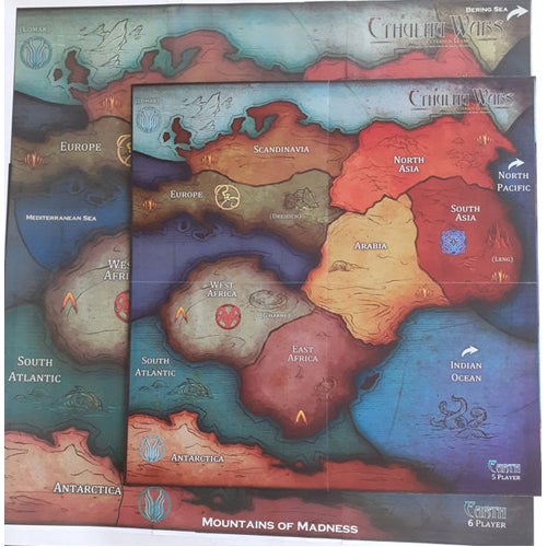 Cthulhu Wars: 6-8 Player Map Pack Bundle