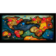 Cthulhu Wars Board Game: Oversized 3-5 Player Earth Map