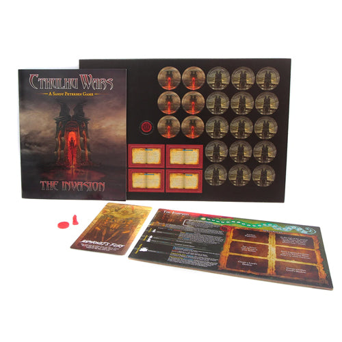 Cthulhu Wars Board Game: The Invasion Faction Expansion (With No Minis)