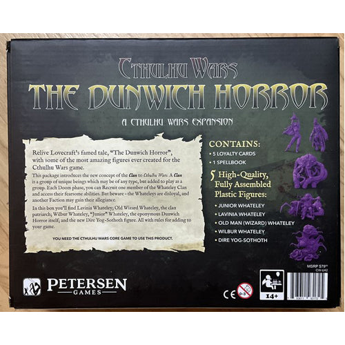 Cthulhu Wars: Dunwich Horror Clan Expansion