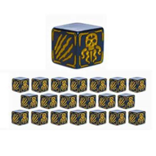 Cthulhu Wars Gold Cat Battle Dice